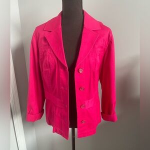 Pink Canvas Jacket